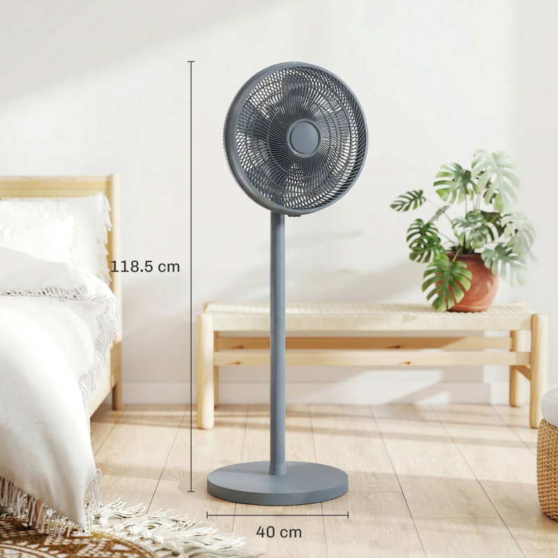 Floor Fan, Grey