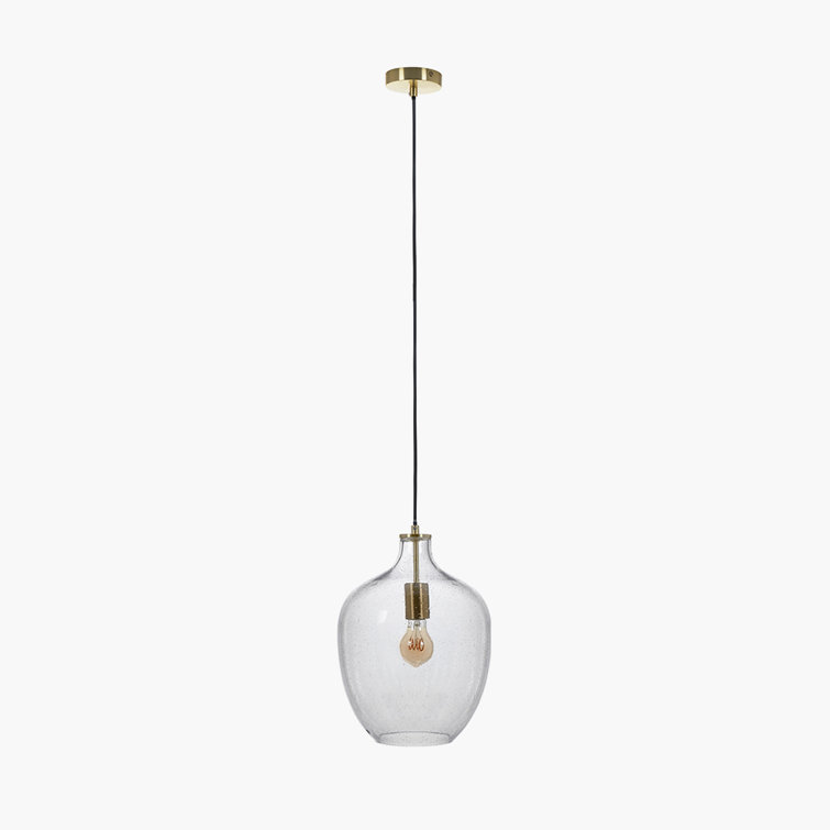 Dazey 1 - Light Single Teardrop Pendant
