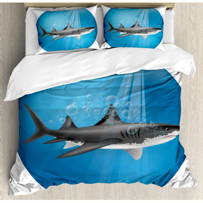 Sea Animal Coastal Duvet Cover