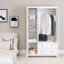 Maryhannah 3 Door Manufactured Wood Wardrobe-170549129