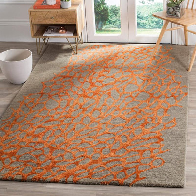 Gedeone Wool Geometric Indoor Rug