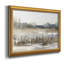 «Blue-Grey Marsh II», peinture sur toile encadrée