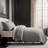 EVERGRACE Channel Stitch 100% Cotton Quilt Set, Pre-Washed Cotton Sateen Coverlet Bedspread, 3-Piece Soft & Breathable Bedding Set With 2 Shams For All Seasons-124555133-124555134