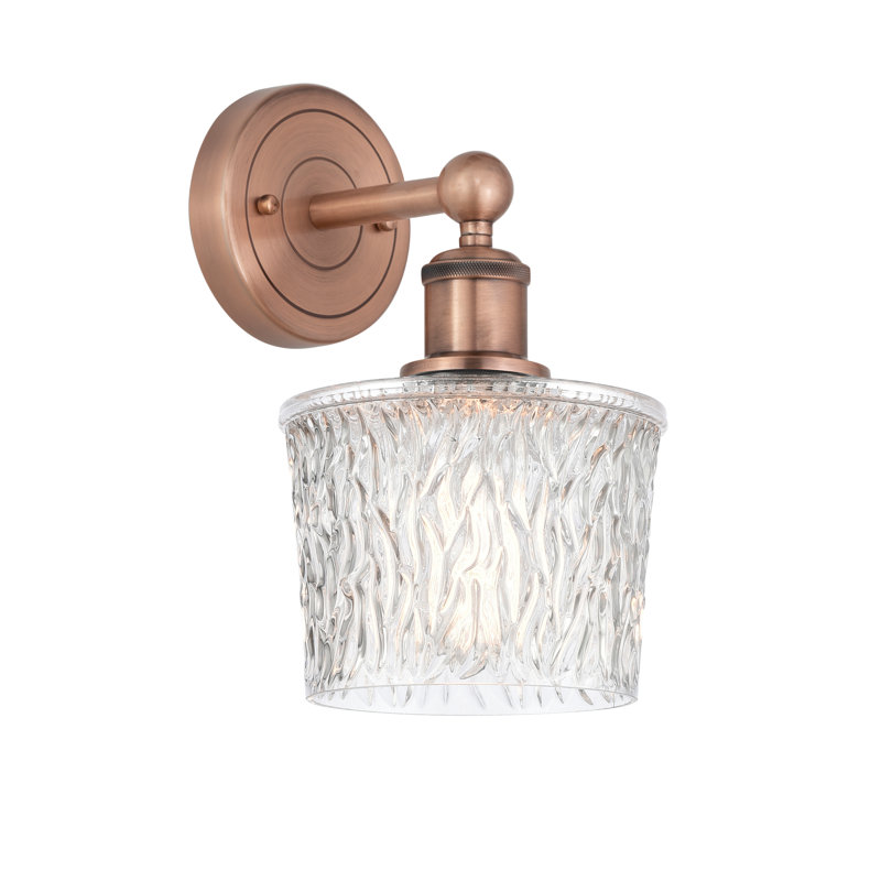 Feigin Armed Sconce, Antique Copper