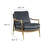 Langford Performance Velvet Accent Armchair-108298294