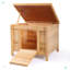 Maison pour chat surélevée avec échelle pour petits animaux