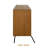 NTC Veil Sideboard Drawers Buffet Cabinet with Groove Design and Metal Legs, Storage Cabinet for Living Room, Dining Room, and Entryway, Effortless Assembly-440008646-453386500