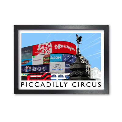 Piccadilly Circus by Richard O'Neill - Single Picture Frame Print
