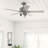 52" Hartland 5 - Blade Ceiling Fan with LED Light Kit and Handheld Remote-83665621