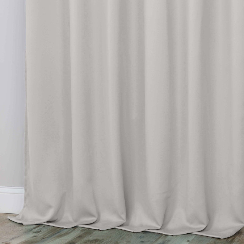 Paire de rideaux obscurcissant avec œillets Millendon, Guimauve, L 26 po x L 84 po