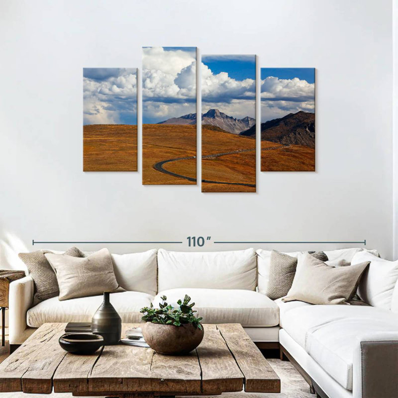 Rocky Mountain Milner Pass, 48" H x 75" W