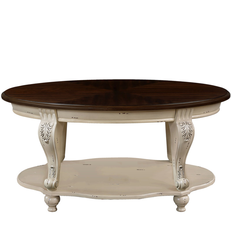 Table basse moderne, Brun / Beige