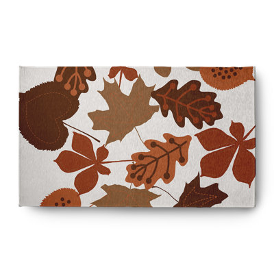 Chenille Floral Indoor Rug