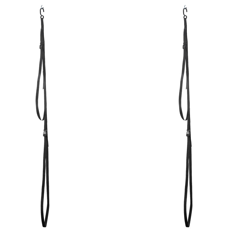 Double support à kayak - Rangement suspendu au mur ou au plafond pour planches de surf, planches à pagaie, SUP ou canoé - Sangles de kayak réglables par Rad Sportz