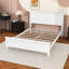 Lit plateforme en bois avec tête de lit-377806065-377806070