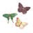 Butterfly Trio Wall Decor - Field 3 - Piece Set