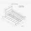 Structure de lit plateforme en bois avec lit gigogne-1497852847