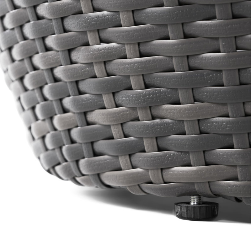 14.00" Wicker Outdoor Patio Side Table | Gift Idea