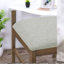 Ensemble de 2 chaises de salle à manger modernes du milieu du siècle, en bois d'hévéa pour petite cuisine-902605349