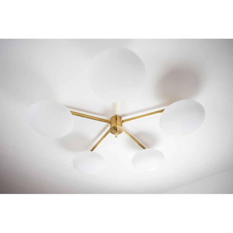 5 - Light Dimmable Sputnik Sphere Chandelier