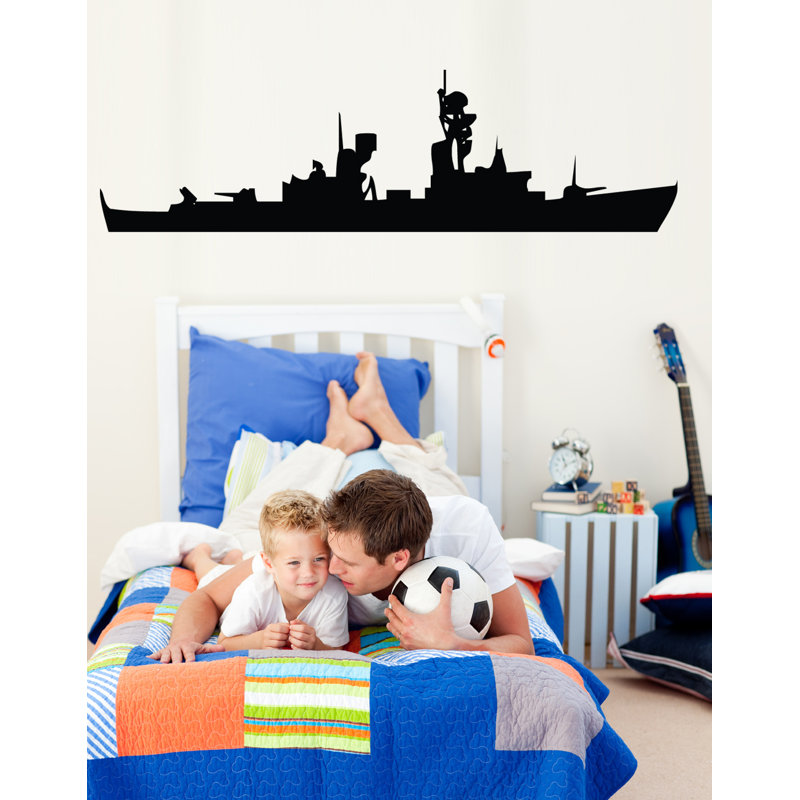 Haynes Non-Wall Damaging Wall Decal, 17" H x 60" W