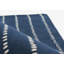Nichols Striped Handmade Tufted Wool Navy Area Rug-1030637341