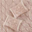 Ensemble d'édredon capitonné 7 pièces Blush King
