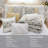 9 Piece Cotton Percale Comforter Set Yellow