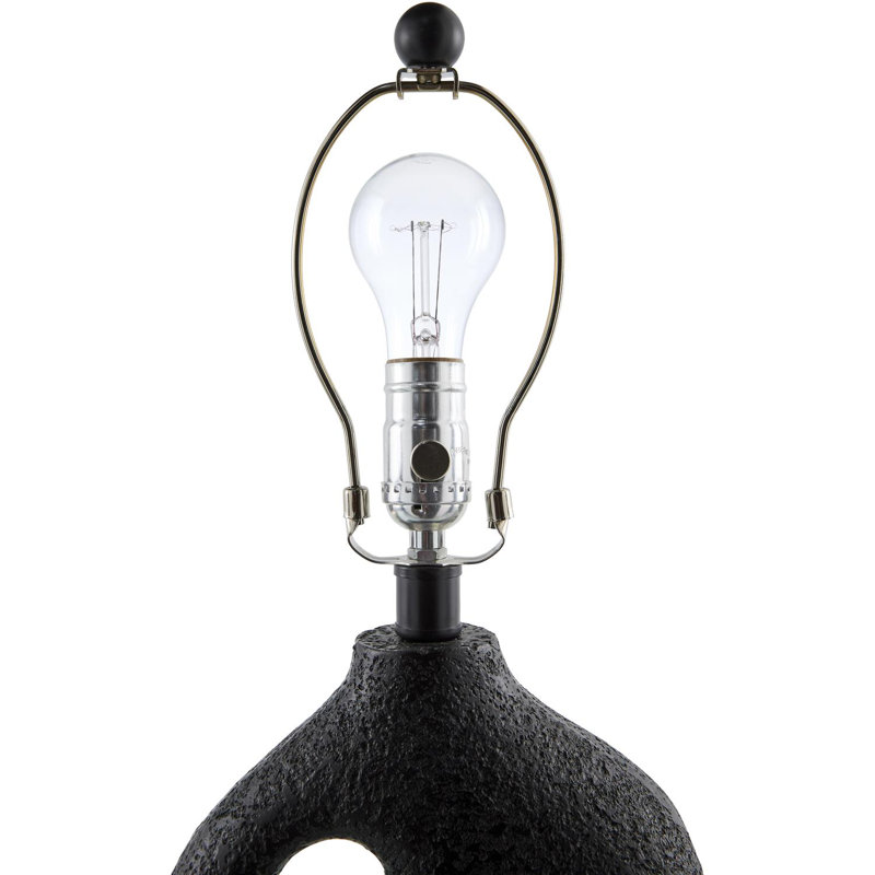 Lampe de table Loistine, Noir