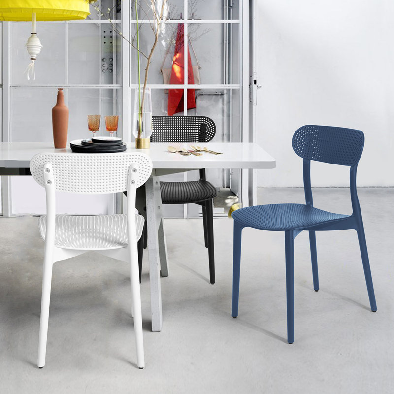 Stepan 47cm H Side Chair, White
