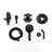 Classic High Pressure Single Handle 6-Spray Patterns Rain Shower Head With Handheld Shower (Valve Included)-122404527