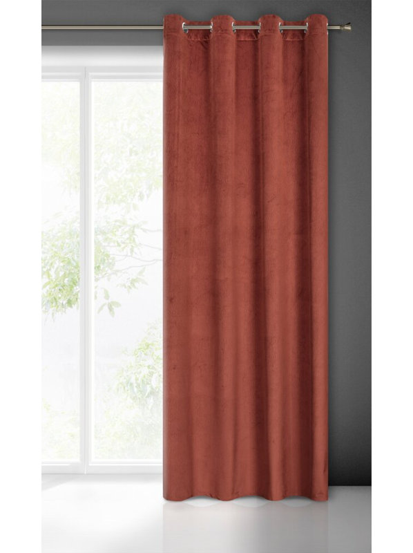 Lili Blackout Curtain, Red