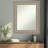 Sydney Silver Non-Beveled Framed Wall Mirror-118340324