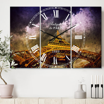 Très grande horloge murale Swigart