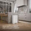 Reset 13 Gallon Kitchen Trash Can, Stainless Steel Hand Free Step Trash Can with Quiet-Close Lid-1150266218-1160717991