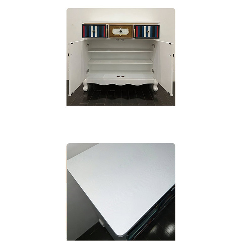 Armoire d'appoint européenne, Blanc