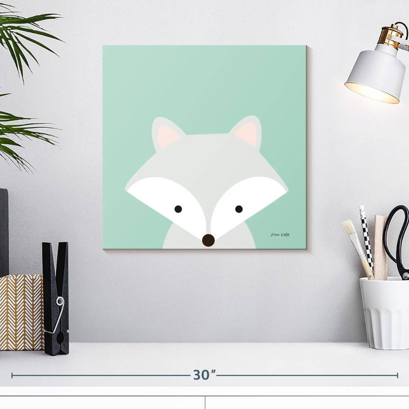 Ashelle Cuddly Fox, 16" H x 16" W