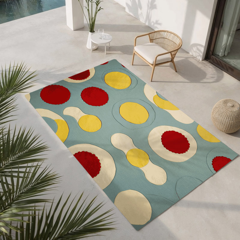 Tapis intérieur et extérieur Bold Gleam, Rectangulaire 3 pi x 5 pi