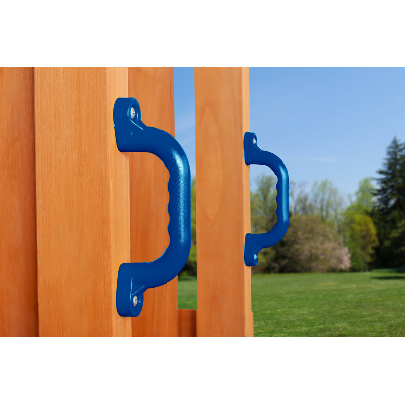 Portique Timber Valley, Bleu, Jaune