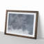 A Snowflake in Abstract - Framed Print-55629257-55629258