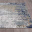 Tapis abstrait bleu / gris-1354152314