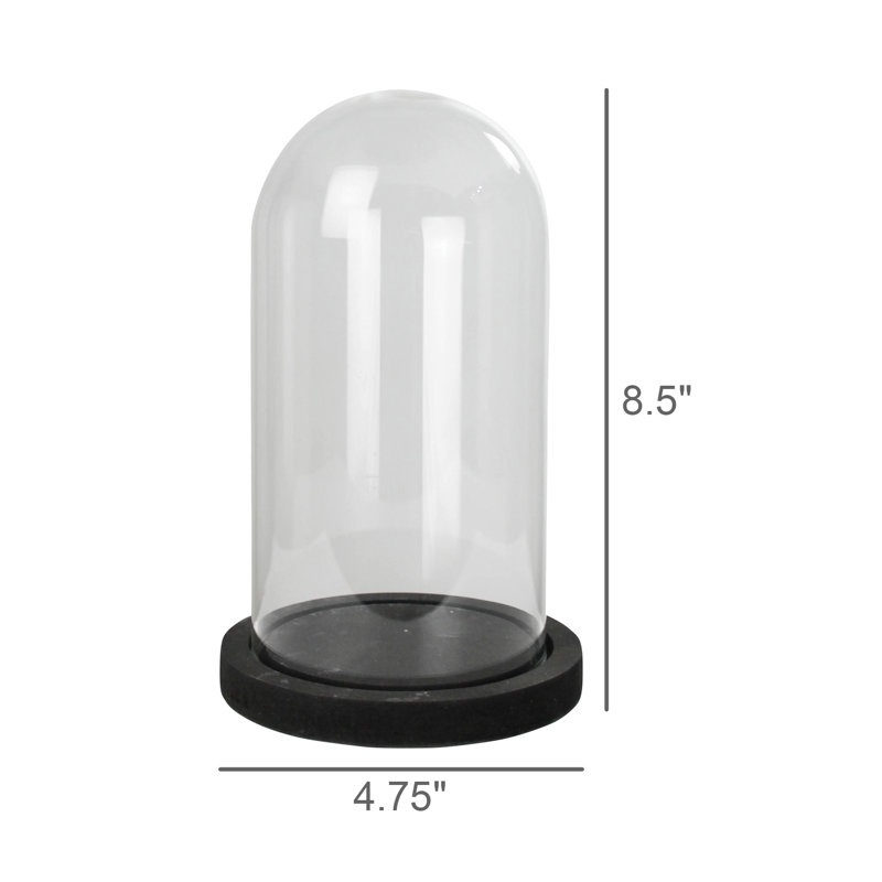 Briyon Table Vase, 8.5"H x 4.75"W x 4.75"D