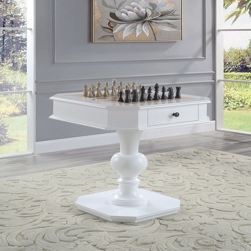 Table de jeu Galini, L 28 po x l 28 po x H 30 po