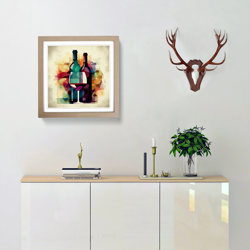 Wine Graphic Art - Framed Print