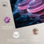 «Fuchsia Flicker Canvas Sneaker» par Art Remedy-107776404-107776409