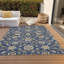 Cicel Machine Washable Indoor/Outdoor Navy Area Rug ACN1149-100248961