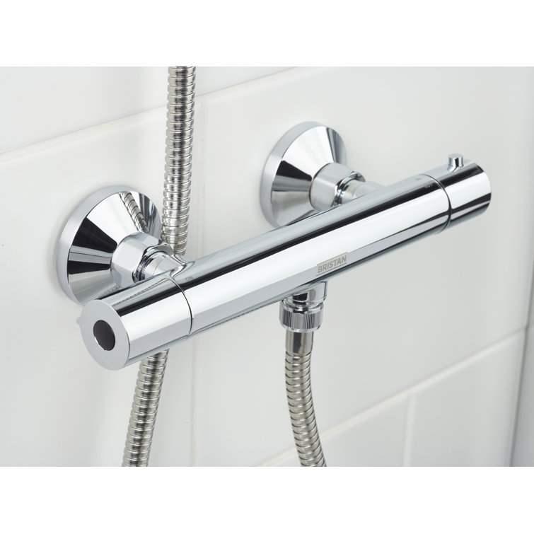 Zing Thermostatic Shower with Slider Rail