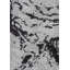 Rapture Gray/Black Abstract Luxury Area Rug-68901024