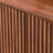 59-Inch Modern Wavy Sideboard, Curved Contour Design Storage Cabinet, 4-Door Cabinet With Storage Function, Suitable For Kitchen/Bedroom/Living Room, Walnut, 59.0"L X 15.7"W X 27.7"H-913510853