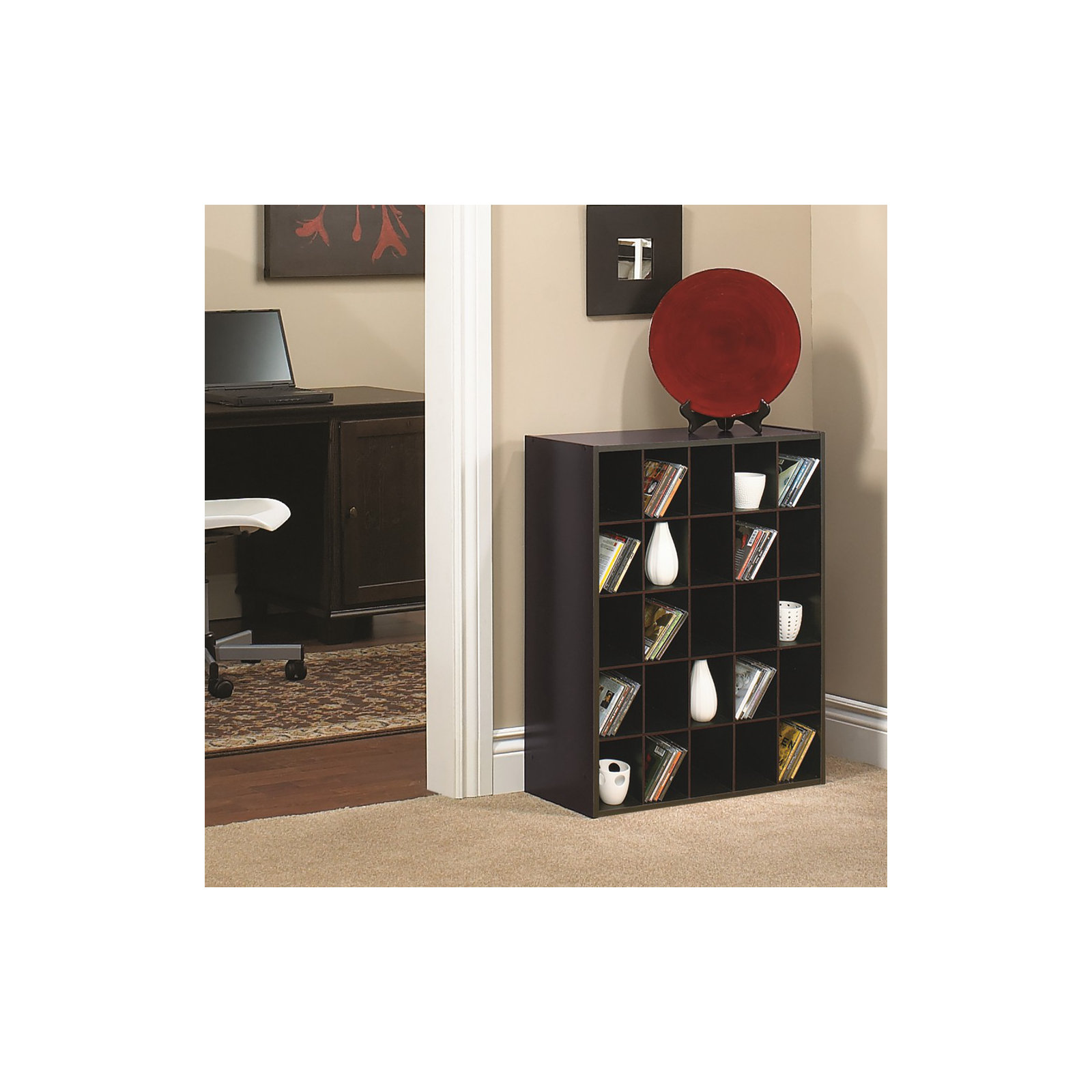 Stackable Organizers 12 Pair Shoe Rack, Espresso